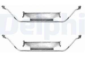 Delphi Σετ βοηθ. εξαρτημάτων, Τακάκια Φρένων - LX0135