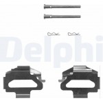 Delphi Σετ βοηθ. εξαρτημάτων, Τακάκια Φρένων - LX0150