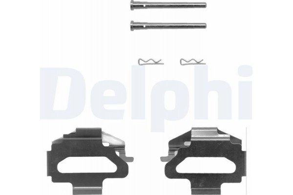 Delphi Σετ βοηθ. εξαρτημάτων, Τακάκια Φρένων - LX0150
