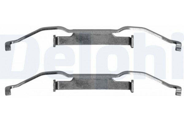 Delphi Σετ βοηθ. εξαρτημάτων, Τακάκια Φρένων - LX0153