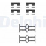 Delphi Σετ βοηθ. εξαρτημάτων, Τακάκια Φρένων - LX0208