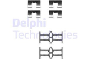 Delphi Σετ βοηθ. εξαρτημάτων, Τακάκια Φρένων - LX0208