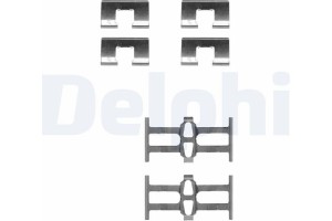 Delphi Σετ βοηθ. εξαρτημάτων, Τακάκια Φρένων - LX0208