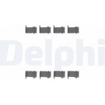 Delphi Σετ βοηθ. εξαρτημάτων, Τακάκια Φρένων - LX0226 Delphi Σετ βοηθ. εξαρτημάτων, Τακάκια Φρένων - LX0226