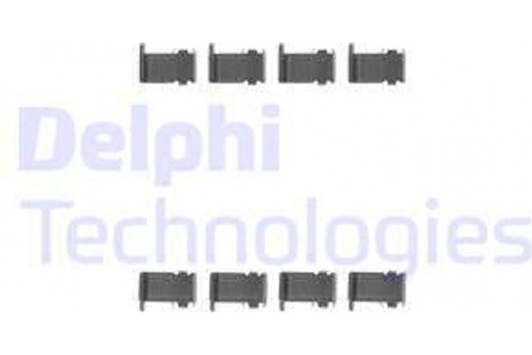 Delphi Σετ βοηθ. εξαρτημάτων, Τακάκια Φρένων - LX0226