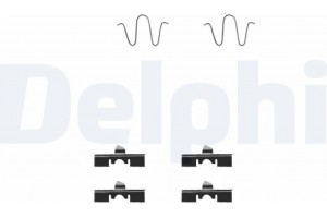 Delphi Σετ βοηθ. εξαρτημάτων, Τακάκια Φρένων - LX0231