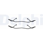 Delphi Σετ βοηθ. εξαρτημάτων, Τακάκια Φρένων - LX0236