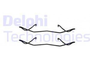 Delphi Σετ βοηθ. εξαρτημάτων, Τακάκια Φρένων - LX0236