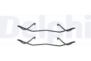 Delphi Σετ βοηθ. εξαρτημάτων, Τακάκια Φρένων - LX0236