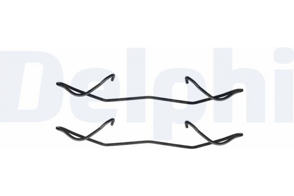 Delphi Σετ βοηθ. εξαρτημάτων, Τακάκια Φρένων - LX0236