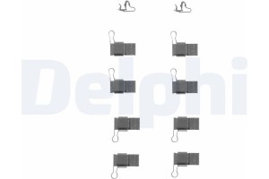 Delphi Σετ βοηθ. εξαρτημάτων, Τακάκια Φρένων - LX0244