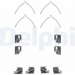 Delphi Σετ βοηθ. εξαρτημάτων, Τακάκια Φρένων - LX0266 Delphi Σετ βοηθ. εξαρτημάτων, Τακάκια Φρένων - LX0266