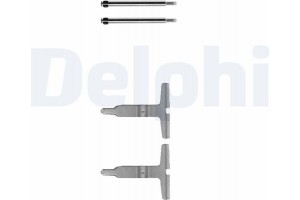 Delphi Σετ βοηθ. εξαρτημάτων, Τακάκια Φρένων - LX0312