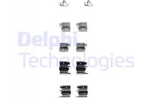 Delphi Σετ βοηθ. εξαρτημάτων, Τακάκια Φρένων - LX0339