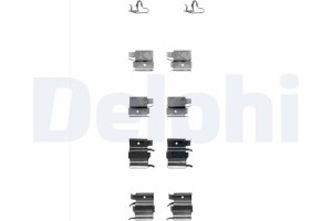 Delphi Σετ βοηθ. εξαρτημάτων, Τακάκια Φρένων - LX0339