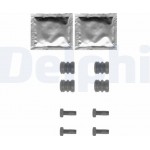 Delphi Σετ βοηθ. εξαρτημάτων, Τακάκια Φρένων - LX0355
