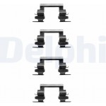 Delphi Σετ βοηθ. εξαρτημάτων, Τακάκια Φρένων - LX0364