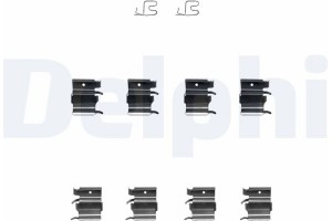 Delphi Σετ βοηθ. εξαρτημάτων, Τακάκια Φρένων - LX0366
