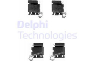 Delphi Σετ βοηθ. εξαρτημάτων, Τακάκια Φρένων - LX0390