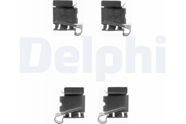 Delphi Σετ βοηθ. εξαρτημάτων, Τακάκια Φρένων - LX0390