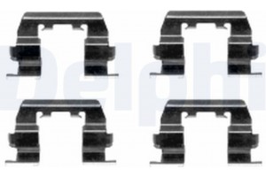 Delphi Σετ βοηθ. εξαρτημάτων, Τακάκια Φρένων - LX0411