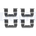 Delphi Σετ βοηθ. εξαρτημάτων, Τακάκια Φρένων - LX0412