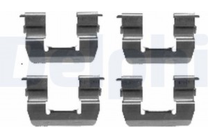 Delphi Σετ βοηθ. εξαρτημάτων, Τακάκια Φρένων - LX0412