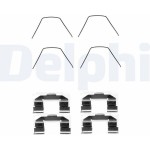 Delphi Σετ βοηθ. εξαρτημάτων, Τακάκια Φρένων - LX0421