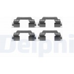 Delphi Σετ βοηθ. εξαρτημάτων, Τακάκια Φρένων - LX0425 Delphi Σετ βοηθ. εξαρτημάτων, Τακάκια Φρένων - LX0425
