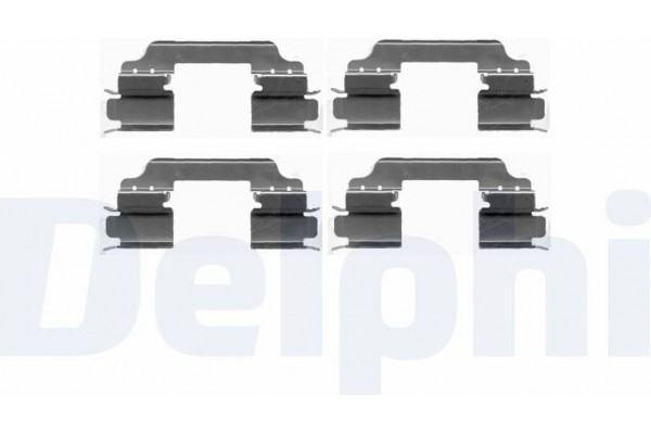 Delphi Σετ βοηθ. εξαρτημάτων, Τακάκια Φρένων - LX0425 Delphi Σετ βοηθ. εξαρτημάτων, Τακάκια Φρένων - LX0425
