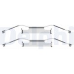 Delphi Σετ βοηθ. εξαρτημάτων, Τακάκια Φρένων - LX0439