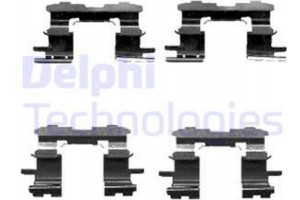 Delphi Σετ βοηθ. εξαρτημάτων, Τακάκια Φρένων - LX0447