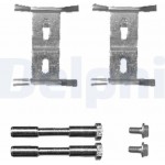 Delphi Σετ βοηθ. εξαρτημάτων, Τακάκια Φρένων - LX0449