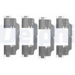 Delphi Σετ βοηθ. εξαρτημάτων, Τακάκια Φρένων - LX0475