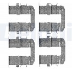 Delphi Σετ βοηθ. εξαρτημάτων, Τακάκια Φρένων - LX0482