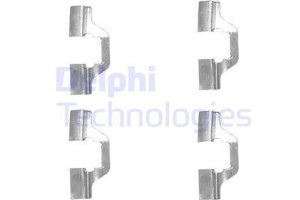 Delphi Σετ βοηθ. εξαρτημάτων, Τακάκια Φρένων - LX0492