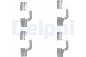 Delphi Σετ βοηθ. εξαρτημάτων, Τακάκια Φρένων - LX0492