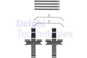 Delphi Σετ βοηθ. εξαρτημάτων, Τακάκια Φρένων - LX0495