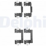 Delphi Σετ βοηθ. εξαρτημάτων, Τακάκια Φρένων - LX0499
