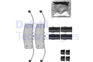 Delphi Σετ βοηθ. εξαρτημάτων, Τακάκια Φρένων - LX0561