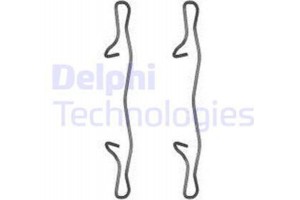 Delphi Σετ βοηθ. εξαρτημάτων, Τακάκια Φρένων - LX0571