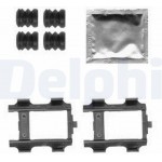 Delphi Σετ βοηθ. εξαρτημάτων, Τακάκια Φρένων - LX0575