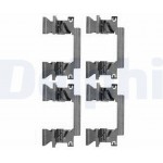 Delphi Σετ βοηθ. εξαρτημάτων, Τακάκια Φρένων - LX0590