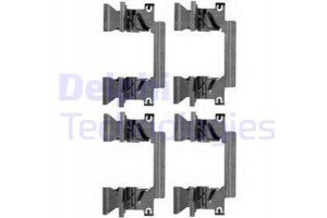 Delphi Σετ βοηθ. εξαρτημάτων, Τακάκια Φρένων - LX0590