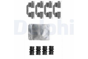 Delphi Σετ βοηθ. εξαρτημάτων, Τακάκια Φρένων - LX0603