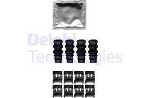 Delphi Σετ βοηθ. εξαρτημάτων, Τακάκια Φρένων - LX0631