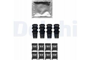 Delphi Σετ βοηθ. εξαρτημάτων, Τακάκια Φρένων - LX0631