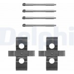 Delphi Σετ βοηθ. εξαρτημάτων, Τακάκια Φρένων - LX0652