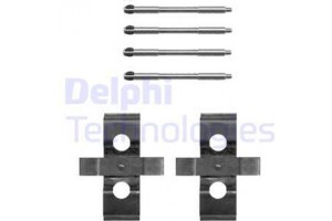 Delphi Σετ βοηθ. εξαρτημάτων, Τακάκια Φρένων - LX0652