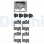 Delphi Σετ βοηθ. εξαρτημάτων, Τακάκια Φρένων - LX0666